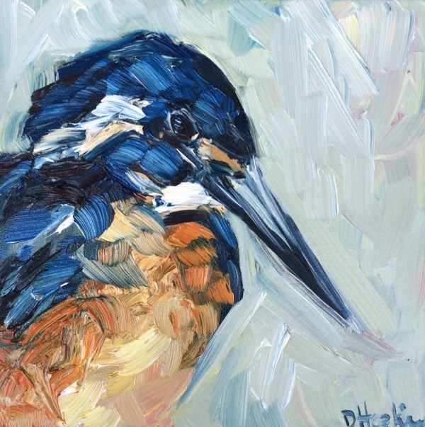 kingfisher bird painting 3