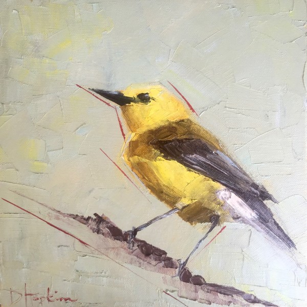 Bird Painting by Denise Hopkins
