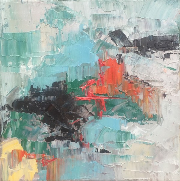 Abstract Painting by Denise Hopkins
