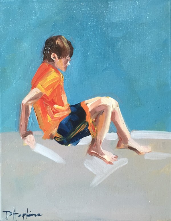 Figure Painting by Denise Hopkins