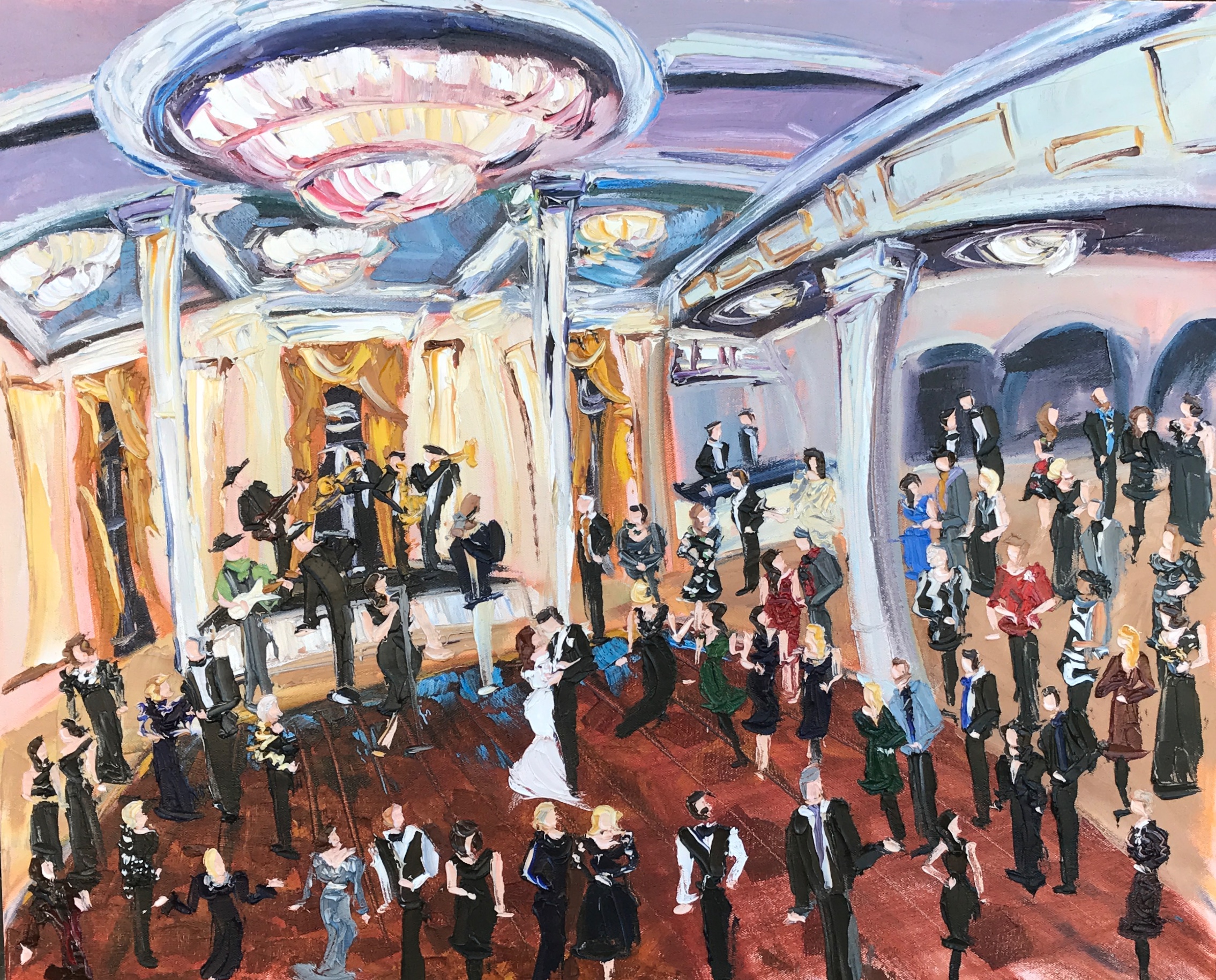 Live Wedding Paintings by Denise Hopkins