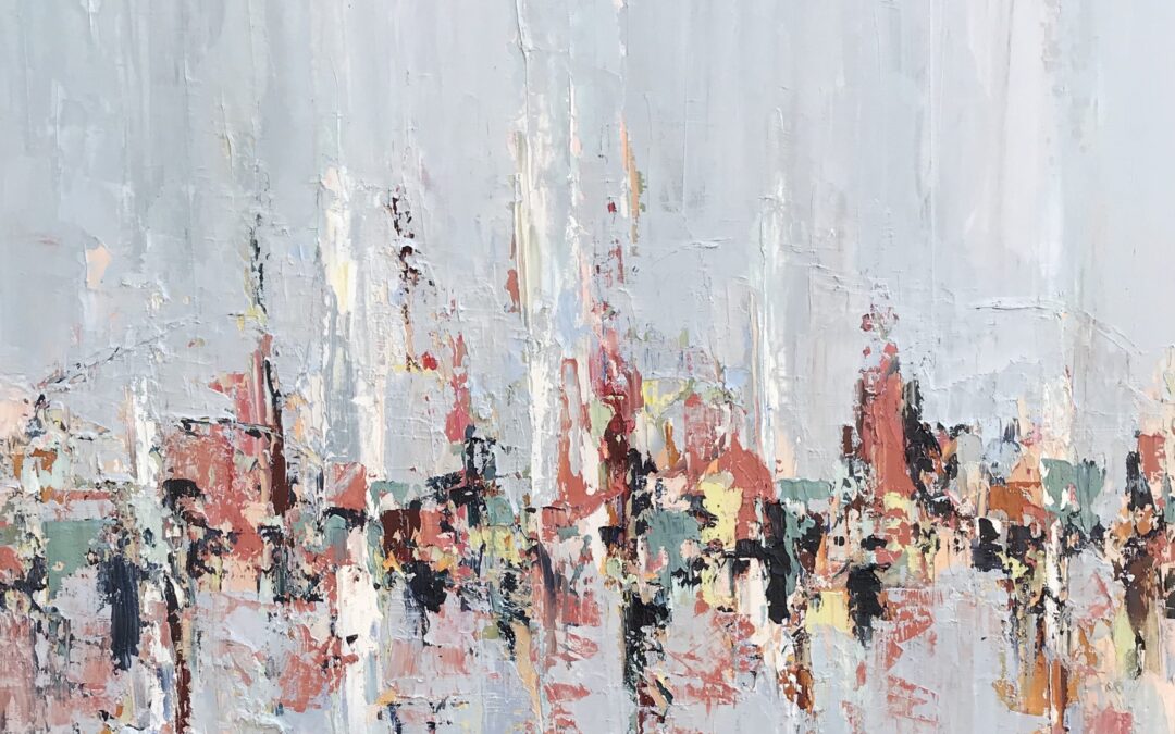 abstract oil painting