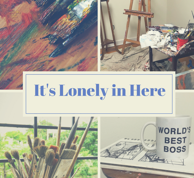 lonely artist