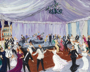 new orleans live wedding painting