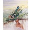 "Walk by Faith" 24x30, enhanced canvas print, framed