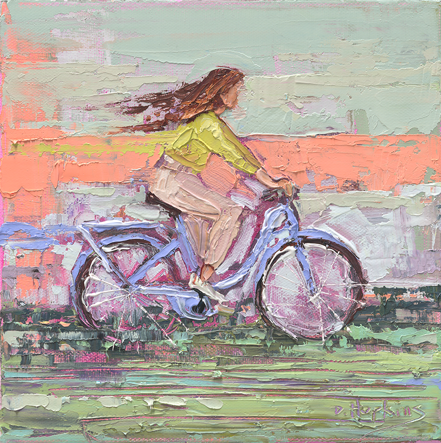 bicycle painting