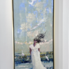 "Sweetest in the Gale is Heard" 40x16, oil on canvas, framed - Image 2