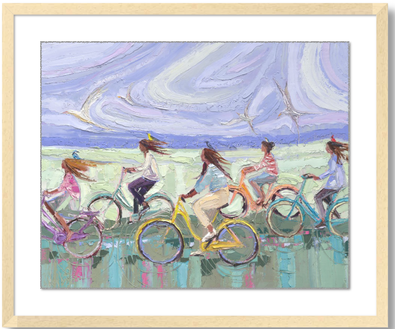 bike painting