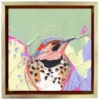 northern flicker oil painting