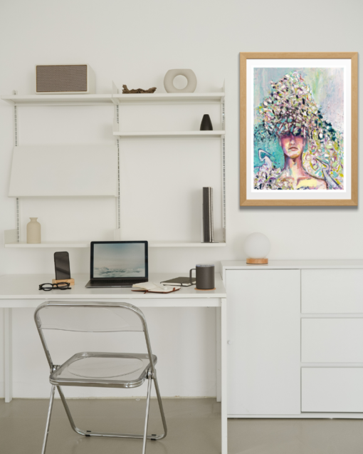 "Head Strong" Poster-Sized Giclee Print - Image 2