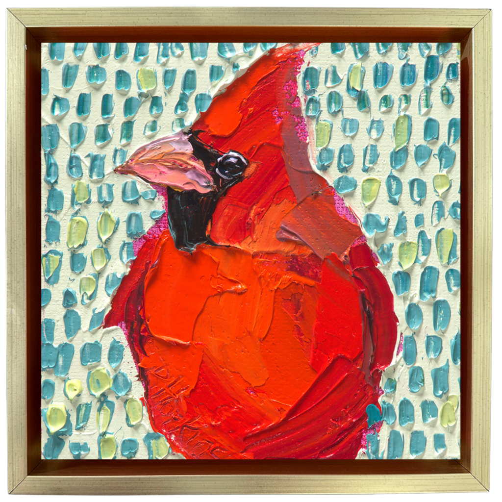 cardinal painting