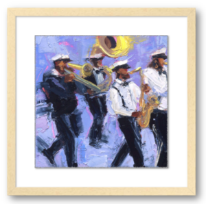 second line band art