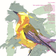"Holy Ground" poetry giclée