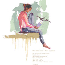 "Love Poem" poetry giclée