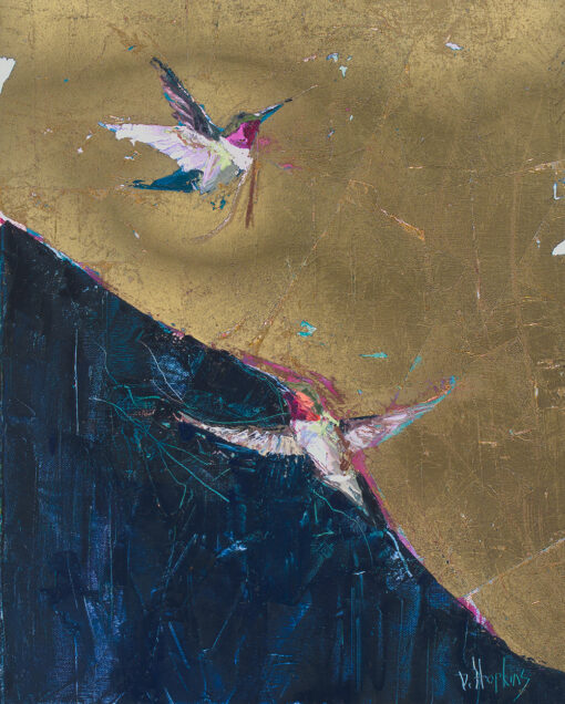 "I Was Never Afraid of Your Darkness" 20 x 16 inches