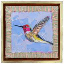 "Held in this Moment" 6x6 framed