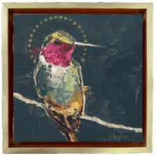 "Be Still And Know" 10x10, Framed Enhanced Print