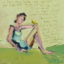 "Sheer Delight And Gratitude" Giclee