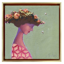 "Blessed Belonging" 6x6, Framed