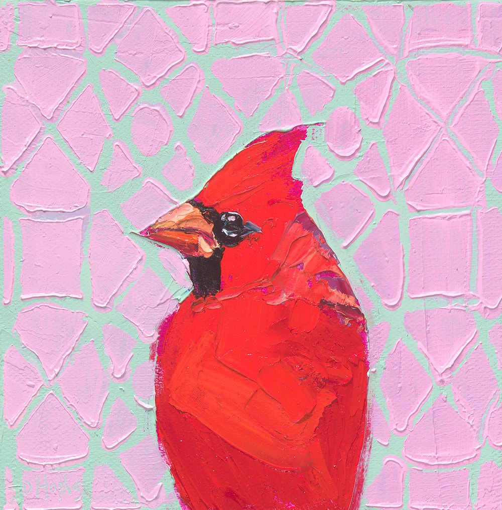 Highlight of My Day — Original Cardinal Painting - Image 2