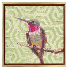 Beauty Routine — Original Hummingbird Painting