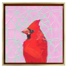 Highlight of My Day — Original Cardinal Painting